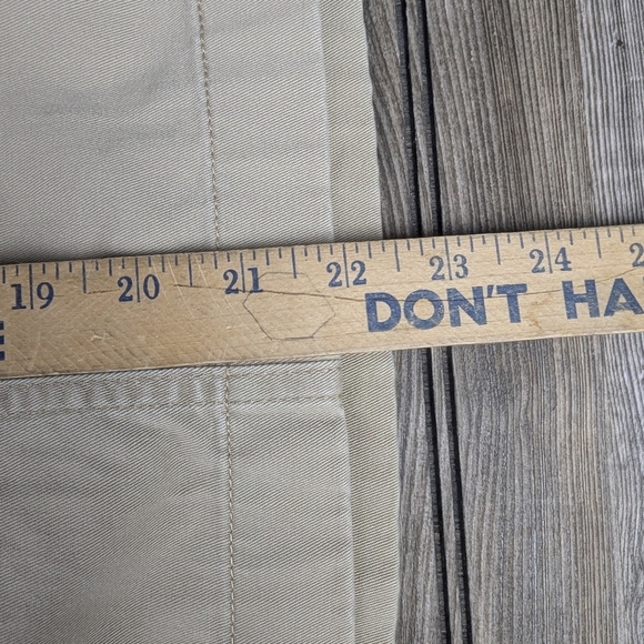 L.L.Bean Classic Fit Skirt Size 6 Stretch Khaki Colored - Picture 12 of 12